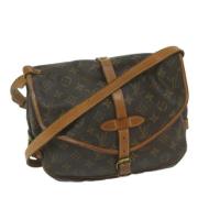 Louis Vuitton Vintage Pre-owned Canvas louis-vuitton-vskor Brown, Dam