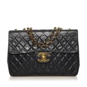 Chanel Vintage Pre-owned Laeder chanel-vskor Black, Dam