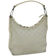 Gucci Vintage Pre-owned Canvas gucci-vskor Beige, Dam