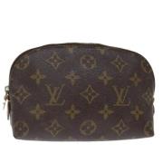 Louis Vuitton Vintage Pre-owned Canvas necessrer Brown, Dam