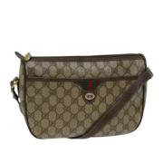 Gucci Vintage Pre-owned Laeder gucci-vskor Beige, Dam