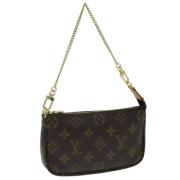 Louis Vuitton Vintage Pre-owned Canvas kuvertvskor Brown, Dam