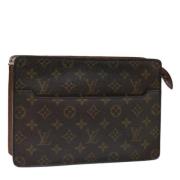 Louis Vuitton Vintage Pre-owned Canvas kuvertvskor Brown, Dam