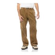 Gramicci Straight Trousers Beige, Herr