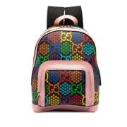 Gucci Vintage Pre-owned Laeder ryggsckar Multicolor, Dam