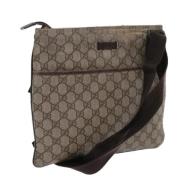 Gucci Vintage Pre-owned Laeder gucci-vskor Beige, Dam