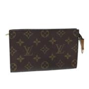 Louis Vuitton Vintage Pre-owned Canvas necessrer Brown, Dam