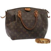 Louis Vuitton Vintage Pre-owned Canvas handvskor Brown, Dam