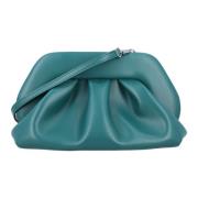 THEMOIRè Grön Vegan Stoff Clutch Handväska Green, Dam