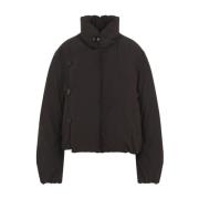 Lemaire Espresso Puffer Blouson Jacka Brown, Dam