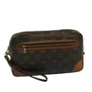 Louis Vuitton Vintage Pre-owned Canvas kuvertvskor Brown, Dam