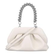 THEMOIRè Moon Aw24 Beads Clutch Handväska White, Dam