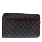 Louis Vuitton Vintage Pre-owned Canvas kuvertvskor Brown, Dam