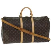 Louis Vuitton Vintage Pre-owned Canvas resvskor Brown, Dam