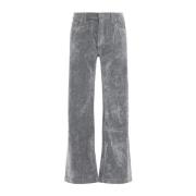 Casablanca Aqua Blue Denim Jeans Blue, Herr