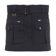 Chloé Eclipse Blue Mini Skirt Blue, Dam