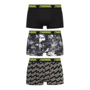 Diesel Trepack boxershorts Black, Herr