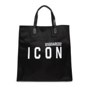 Dsquared2 Be Icon shopper väska Black, Herr