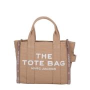 Marc Jacobs Kamel Jacquard Mini Tote Handväska Brown, Dam