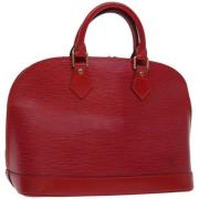 Louis Vuitton Vintage Pre-owned Laeder handvskor Red, Dam