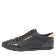 Louis Vuitton Vintage Pre-owned Laeder sneakers Black, Dam