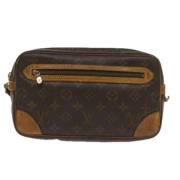 Louis Vuitton Vintage Pre-owned Canvas kuvertvskor Brown, Dam