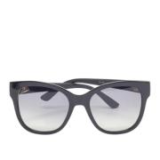 Gucci Vintage Pre-owned Acetat solglasgon Black, Dam