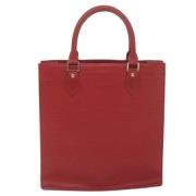 Louis Vuitton Vintage Pre-owned Laeder handvskor Red, Dam