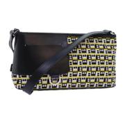 Bally Pre-owned Pre-owned Canvas axelremsvskor Yellow, Dam