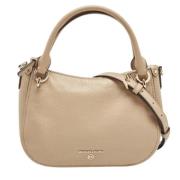 Michael Kors Pre-owned Pre-owned Laeder axelremsvskor Beige, Dam