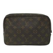 Louis Vuitton Vintage Pre-owned Canvas kuvertvskor Brown, Dam