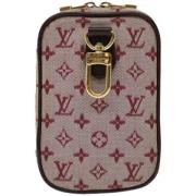 Louis Vuitton Vintage Pre-owned Canvas necessrer Red, Dam