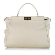 Fendi Vintage Pre-owned Laeder fendi-vskor Beige, Dam