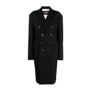 Dsquared2 Stilig Coat för Män Black, Dam