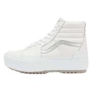 Vans Sk8-Hi Stacked Sneakers White, Herr