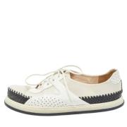 Bottega Veneta Vintage Pre-owned Laeder sneakers Beige, Dam