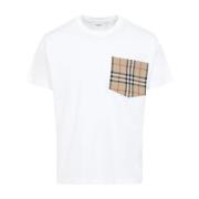 Burberry Vita T-shirts & Polos för kvinnor White, Dam