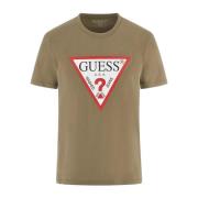 Guess Kortärmad T-shirt Green, Herr