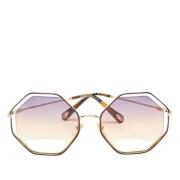 Chloé Pre-owned Pre-owned Acetat solglasgon Yellow, Dam