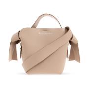 Acne Studios Musubi Mini Axelväska Beige, Dam