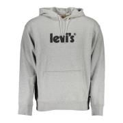 Levi's Klassisk Grå Hoodie Gray, Herr