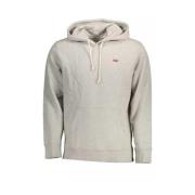 Levi's Gr Hoodie fr Mn Gray, Herr