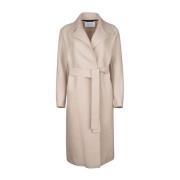 Harris Wharf London Stilfull Cappotto Kappa Beige, Dam