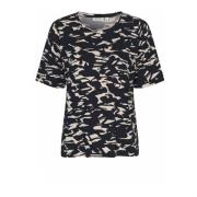 Masai Svart Topp & T-shirt Mabrynlee Stil Black, Dam