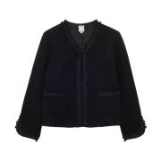 Ines De La Fressange Paris Misia Jacket Black, Dam