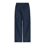 Emporio Armani Jeans med logotyp Blue, Dam