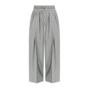 Jil Sander Rutiga byxor Gray, Dam