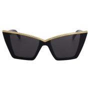 Saint Laurent Acetat solglasgon Black, Dam