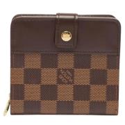 Louis Vuitton Vintage Pre-owned Belagd canvas plnbcker Brown, Dam