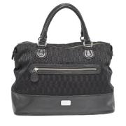 Dior Vintage Pre-owned Canvas totevskor Black, Dam